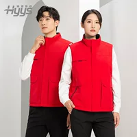 Demi-season keep warm vest for work, custom-made