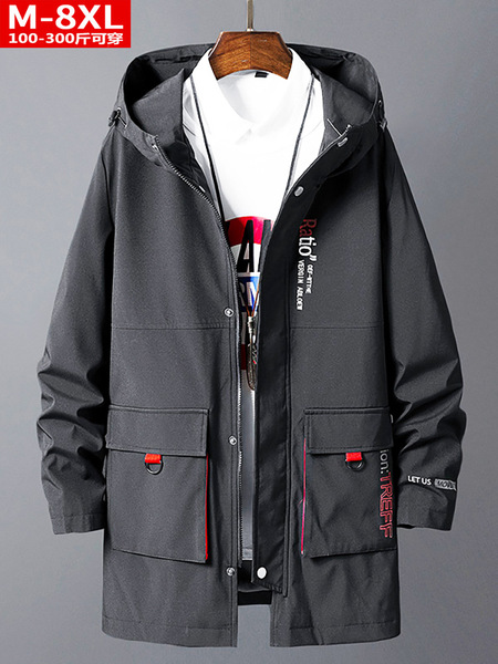 Men's demi-season universal trench coat