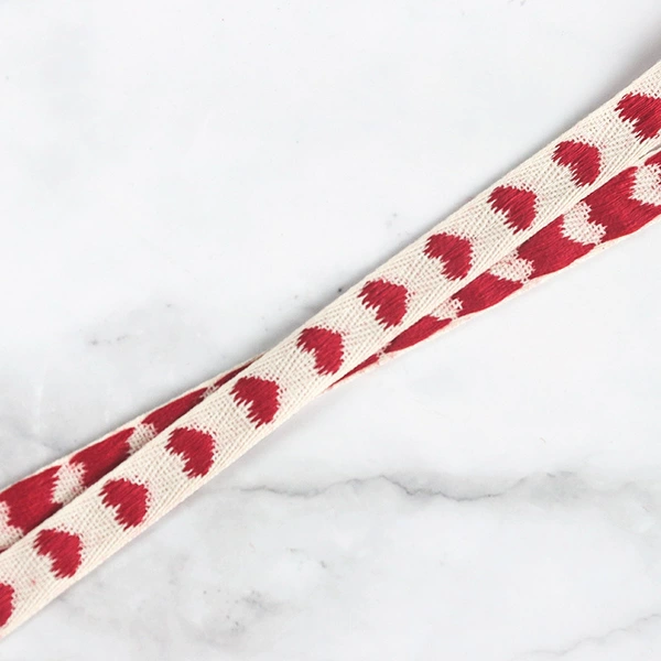 Red Love*1.5cm wide, 10 yards/volume
