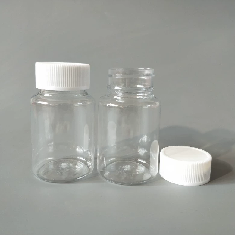 Поставка 100 г (100 мл) прозрачная пластиковая бутылка, твердая бутылка, бутылка для жидкости, бутылка для порошка, ПЭТ-бутылка