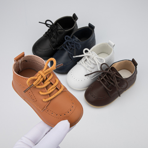 New Cross-border Baby Shoes, Small Leather Shoes, Soft Sole, Non-slip Infant Shoes, Baby Walking Shoes
