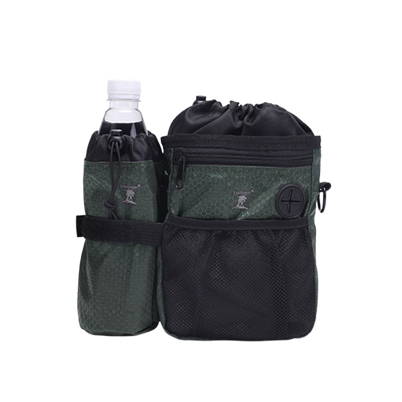 Perro multifuncional portátil para mascotas bolsa al por mayor perro mascota bolsa de merienda mascota excursión entrenamiento cintura bolsa Satchel