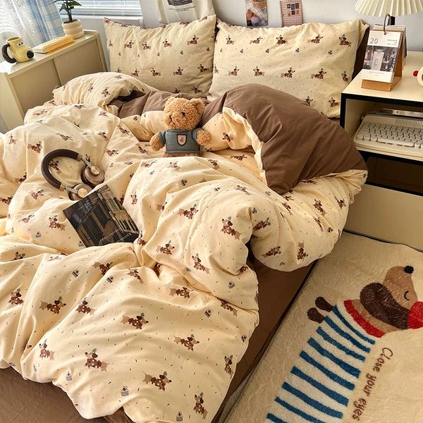 Retro Dachshund [super soft and waxy] - can sleep naked