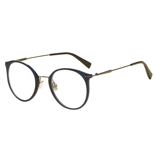 New Korean-style artistic flat glasses, black-titanium plastic eyeglass frames, retro nearsighted glasses