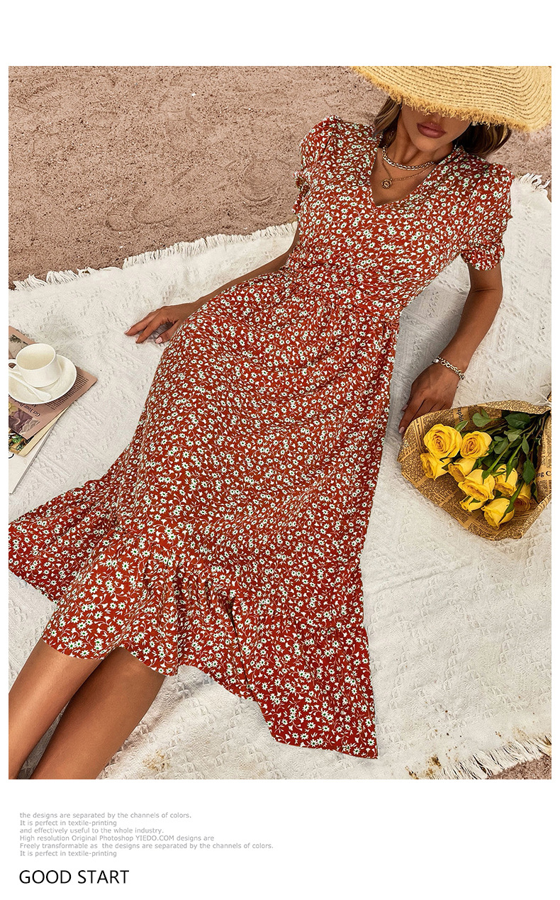 Sexy Casual Large Swing Summer Dress