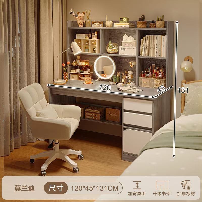 Fábrica de venta directa mesa de tocador dormitorio moderno simple pequeño gabinete de maquillaje en una pequeña casa 2026 nueva mesa de maquillaje