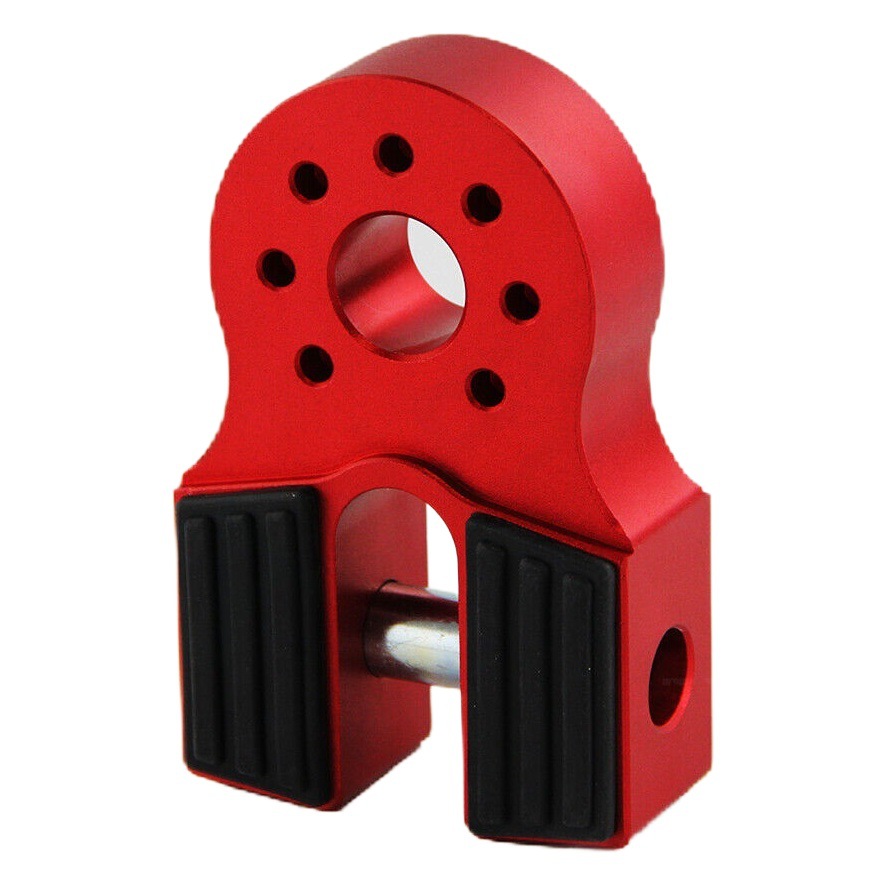 Modificado Winch gancho cuerda remolque gancho conector plano aluminio rápido enchufe