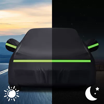 Black Heat-Absorbing Car Protective Cover Car clothing