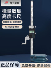 桂量数显高度尺划线尺电子划线尺画线尺0-300可装夹杠杆表百分表