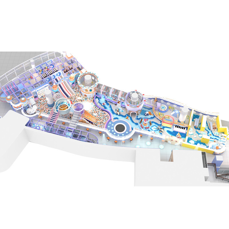 Equipo de parque de atracciones para niños grandes de interior jardín de infantes instalaciones de entretenimiento interior restaurante entre padres e hijos travieso Castle Park