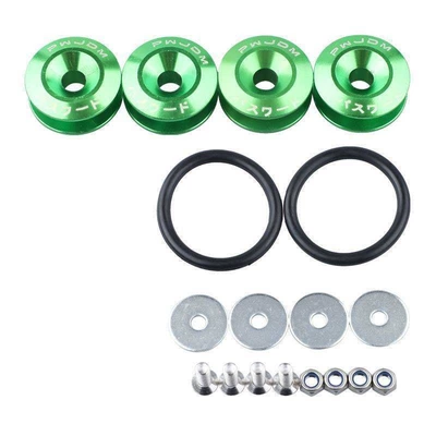 and Rear Bumper Decorative Hatch: Other Automotive Exterior Supplies - green
