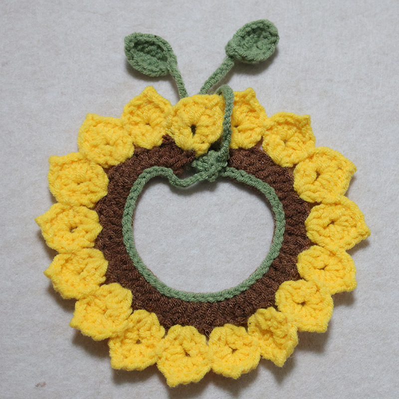 노란 해바라기 레이스