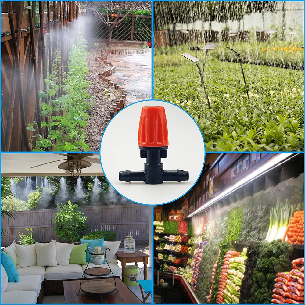 10m DIY conjunto de riego automático de riego por goteo conjunto de riego por goteo de flores jardinería doméstica maceta sistema automático de riego por goteo de micro-spray