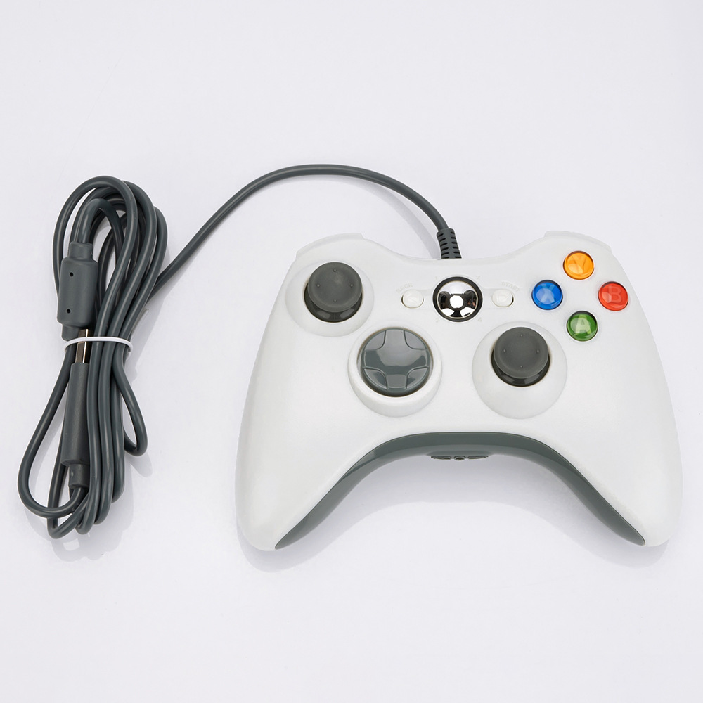 Ventas directas de fábrica XBOX360 GamePad atado con alambre de vapor de la computadora multi-función