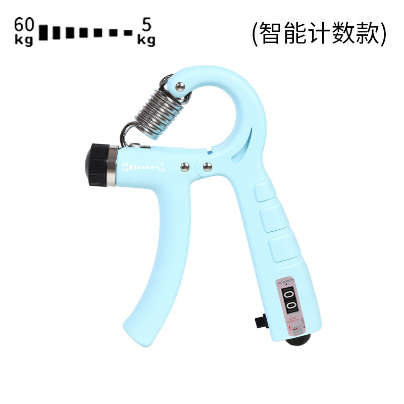 包胶计数握力器便携式健身可调节机械计数10-100公斤手部训练康复|undefined