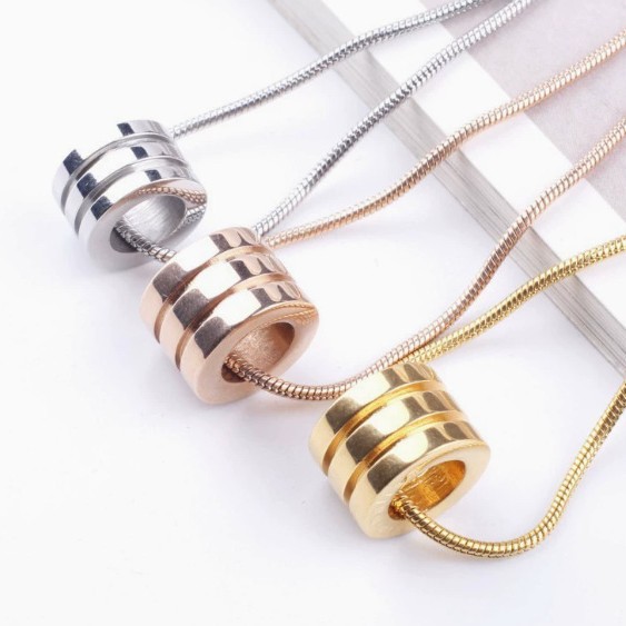 Neue schlanke Taillenkette aus Titanstahl für Herren, beliebte modische Schlüsselbeinkette, Schlangenknochenkette für Damen,_voghion.com