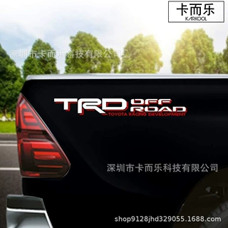 适用TOYOTA Tacoma丰田塔科马坦途车身贴纸 卡车后备箱装饰贴花