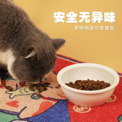 Tinypet Little Mustard Cat Litter Mat Cat Litter Anti-Breaking Out Cat Litter Box Foot Mat Anti-scratch Foot Protection Cat Litter Box Supplies