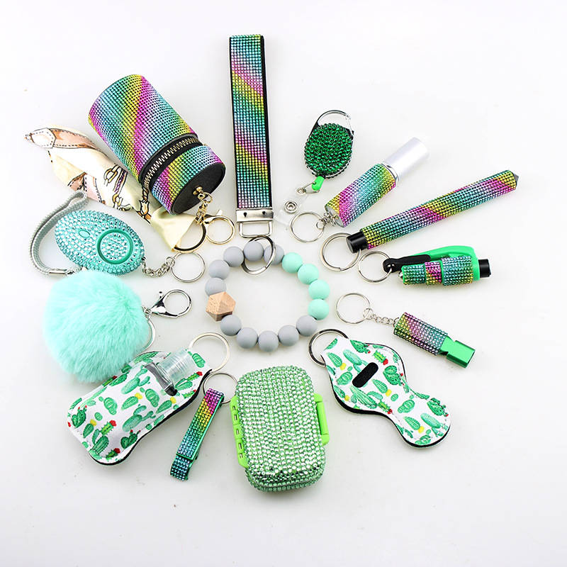 1 Set Vacation Simple Style Multicolor Alloy Keychain display picture 5