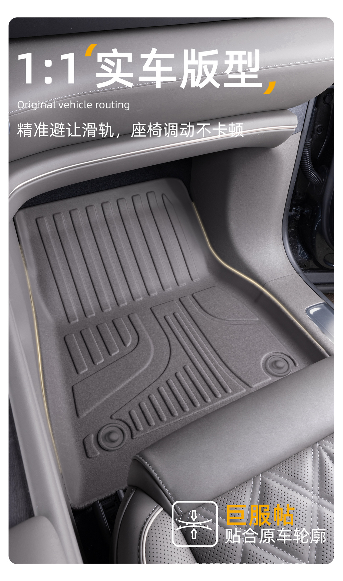 Suitable for Nio ES8, 26 models, custom-made for third-generation vehicles, brand new interior floor mats, TPE car mats