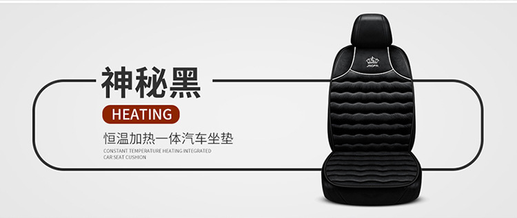 Car Seat Heating Cushion, Car Electric Heating Pad, 12V for Small Cars, 24V for Trucks, Multifunctional Electric
