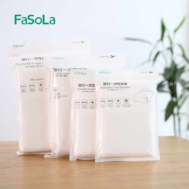 FASOLA Travel Hotel Sleeping Bag Adult Interior Hotel Single Single…
