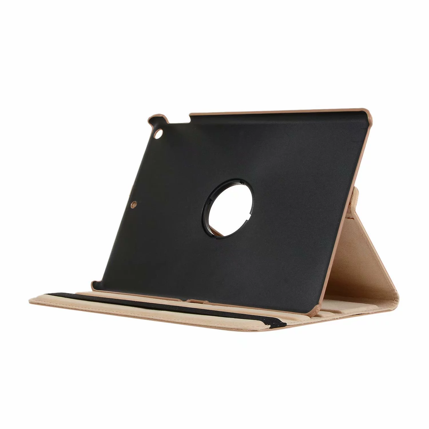 Applicable to Apple iPad 10.2/10.5 tablet protective cover 10.2 inches rotating lychee pattern dormant shell shell