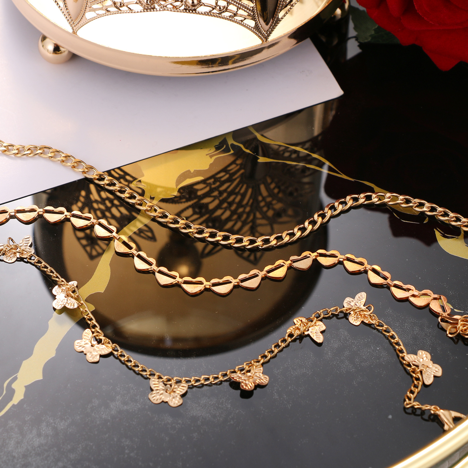 Anklet Set Display