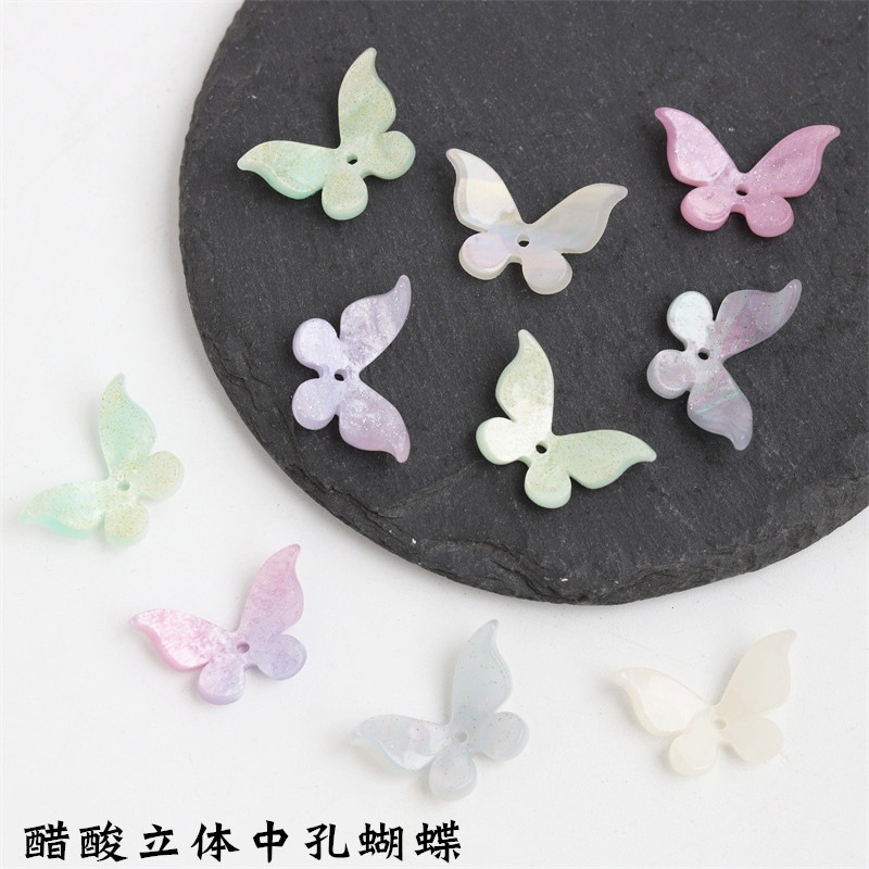 Accesorios para bisutería: mariposas de acetato, agujas para el pelo – Mayorista de Yiwu