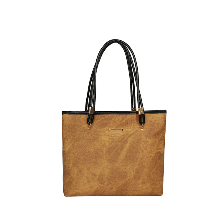2026 nuevo retro de gran capacidad bolso de mano de hombro para mujeres de alta calidad sensación de viaje bolso de moda versátil bolso simple