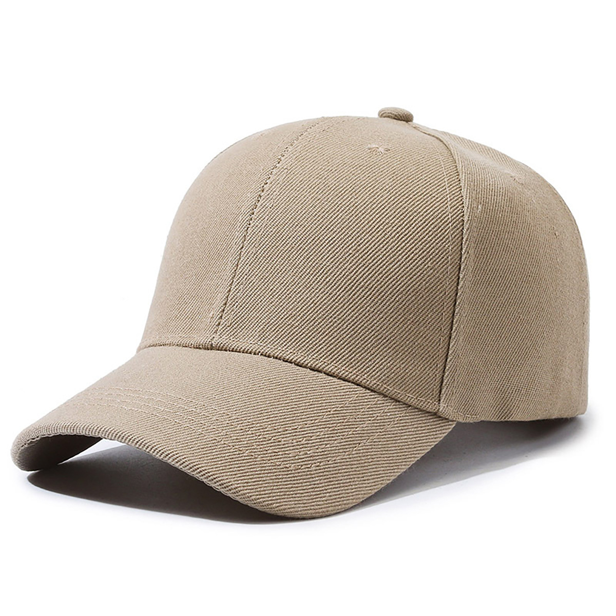 Sombrero de placa de impresión personalizada gorra de béisbol para adultos gorra de trabajo gorra de trabajo gorra de visera de color sólido logo bordado