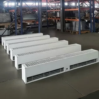 支持定制自然风立式侧吹风幕机大风量低噪音商用工业厂房仓库大门