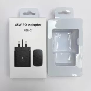 Коробка для зарядного устройства PD 25W/45W британская вилка