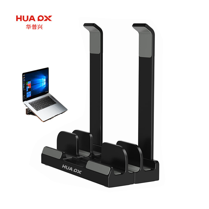 Laptop Stand Vertical Rack Computer Bracket macbook Pro Desktop Storage Shelf Base for Mac Elevated