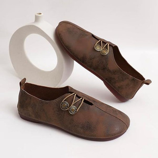W 43877 Round toe slip on women's shoes �A�^�\��һ�_��ŮЬ