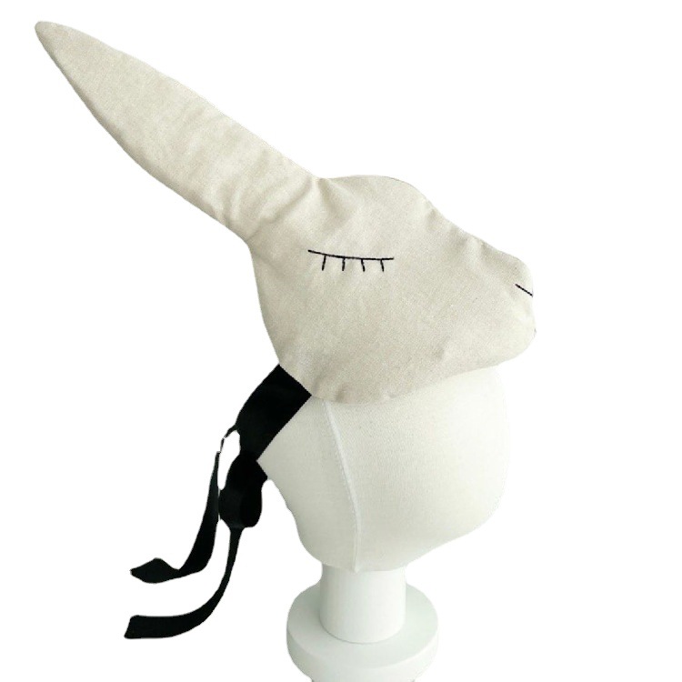 Ins Style Kidsren's Half Face Mask Girls DIY Creative Cute Rabbit Mask Party Props Baby Headwear