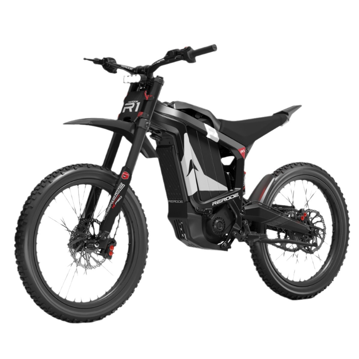 RERODE R1 Chiang Kai-shek motocicleta eléctrica todoterreno eléctrica de alta potencia de 8000W motocicleta de batería todo terreno
