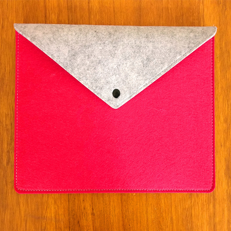 供应毛毡文件袋商务a4文件包档案袋办公收纳加厚耐用