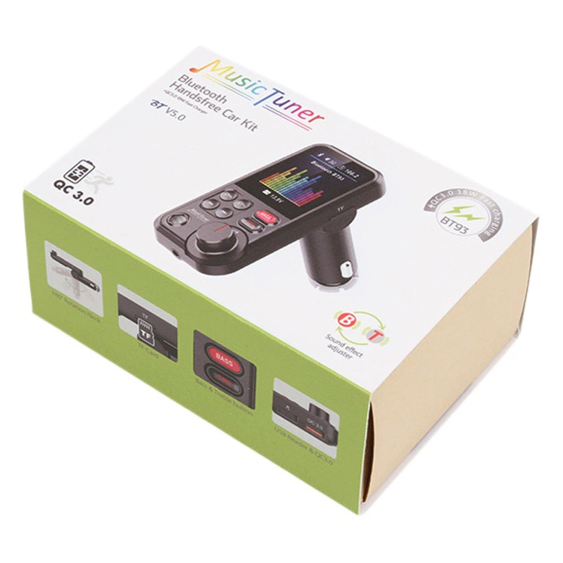 BT93 Автомобильный MP3-плеер U диск без потерь HIFI эквалайзер с высокими басами музыкальный автомобильный Bluetooth FM-передатчик