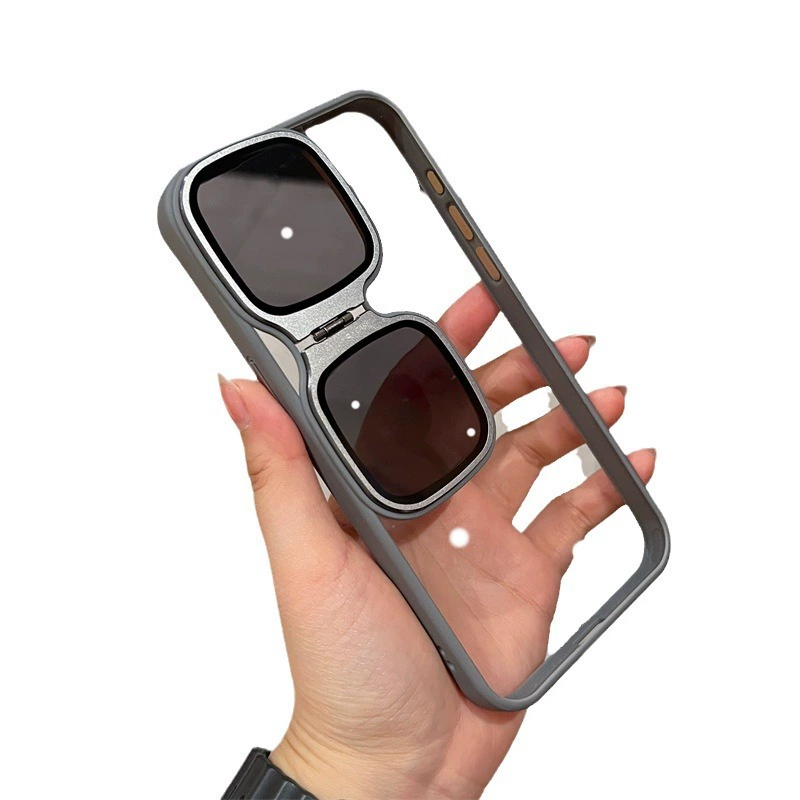 Очки от Apple, элитные солнцезащитные очки, совместимая трубка, iPhone15, прозрачный чехол для телефона, защитный чехол, 15promax, защита при падении