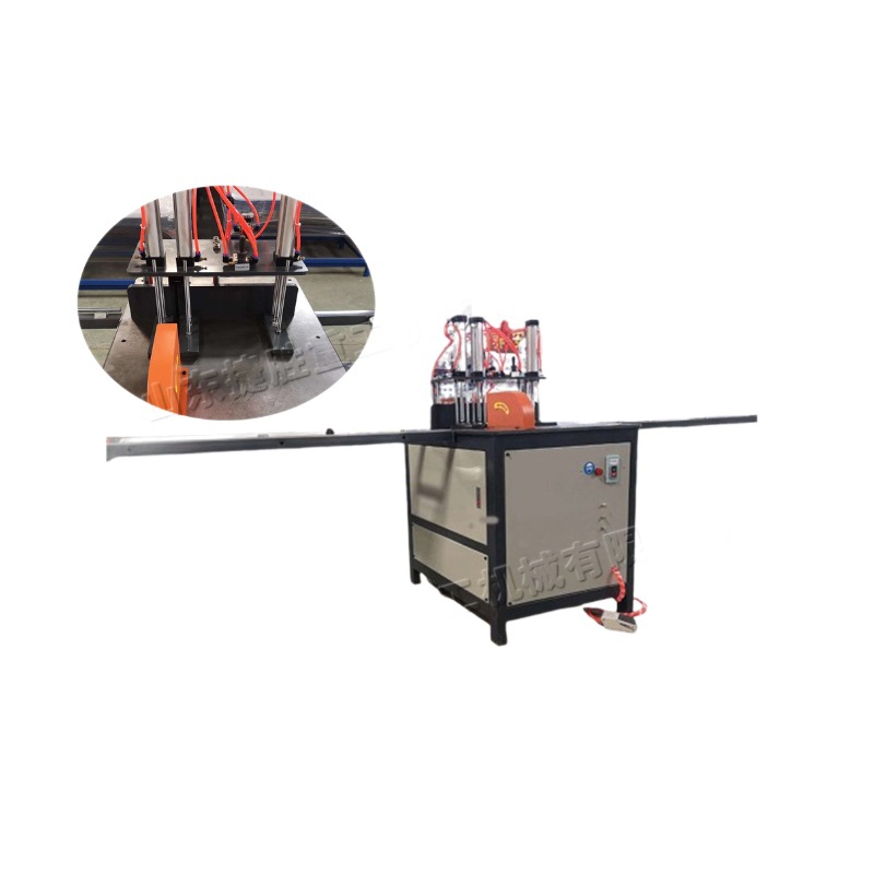 Máquina de corte de aluminio hidráulico neumático de escritorio máquina de corte de aluminio hidráulico de puerta y ventana de ángulo recto