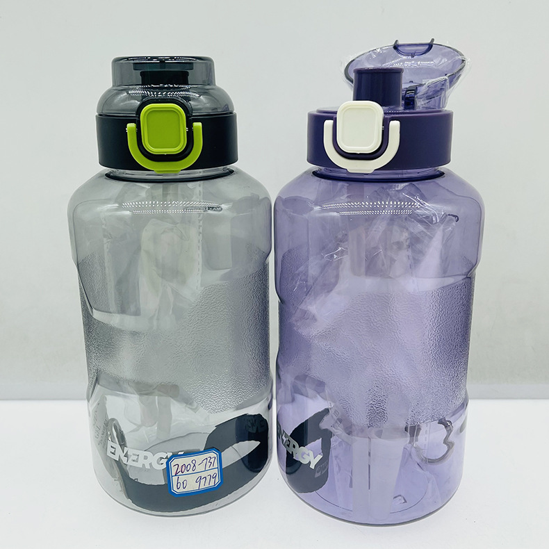 Jinshi artículo No. 2008-737 Copa de espacio deportes botella de agua portátil 1500ml cubierta de rebote taza de bebida directa taza portátil