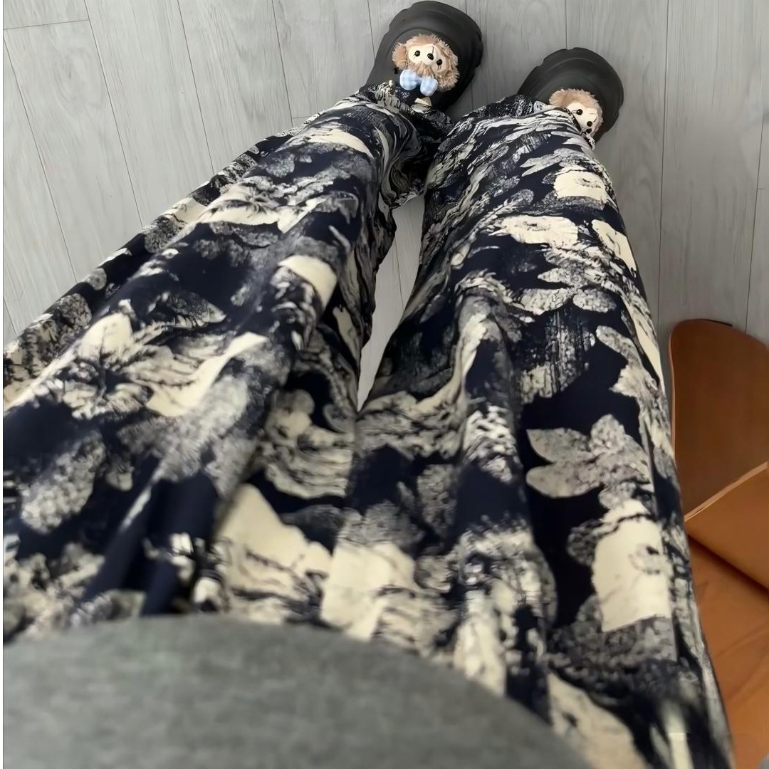 [5 días de preventa] [Pantalones de seda de algodón] Pantalones de pijama de seda de algodón para mujer