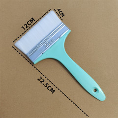 Plastic handle water-based sheep hair brush, soft hair, non-falling, multi-functional paint brush, soft hair water silk brush