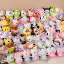 精品四寸卡皮巴拉挂件钥匙扣毛绒玩具商场娃娃机公仔玩偶活动兑换