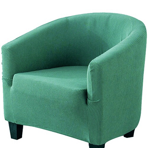 Cross-border coffee shop sofa chair covers, semi-circle chair covers, single sofa chair covers, card seat covers