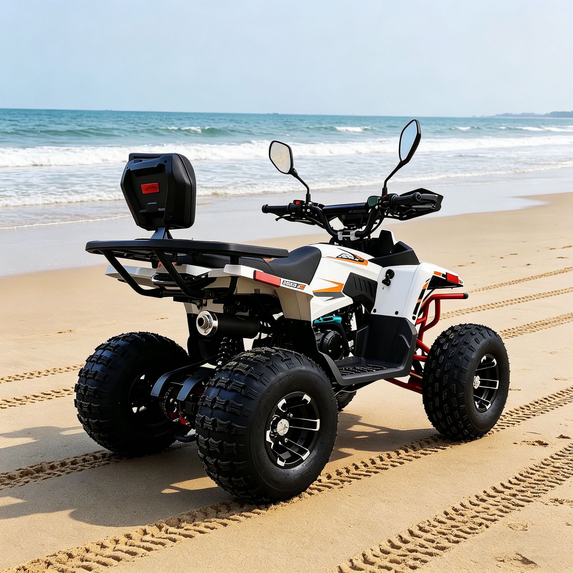 Shunrui brand electric sand bike, beach bike, four-wheel outdoor all-terrain vehicle, UTV, mountain off-road motorcycle