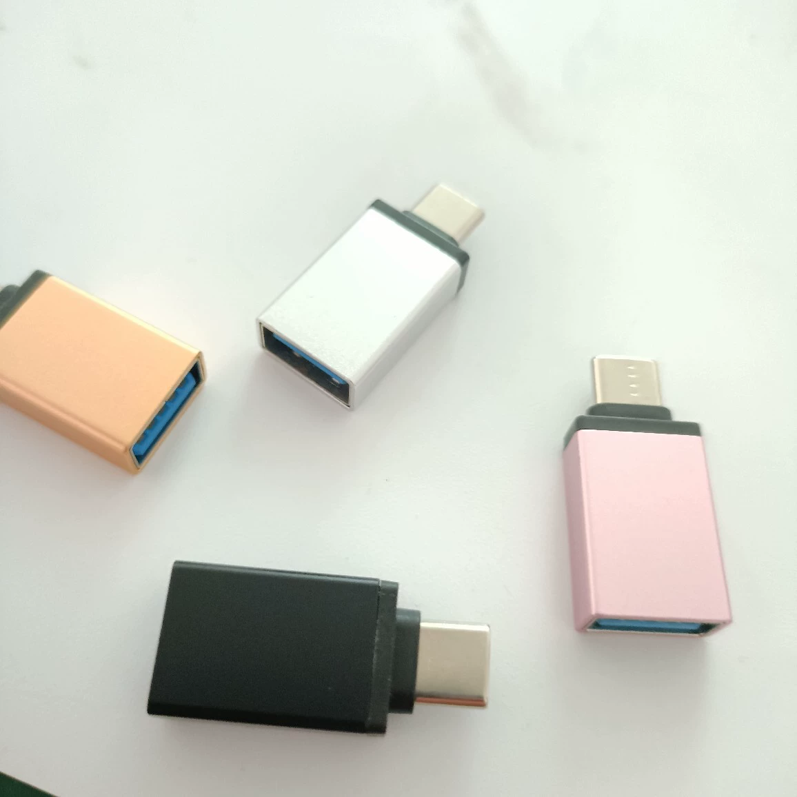USB-адаптер Type-C для передачи данных и зарядки, подходит для Android и Huawei, универсальный OTG-переходник