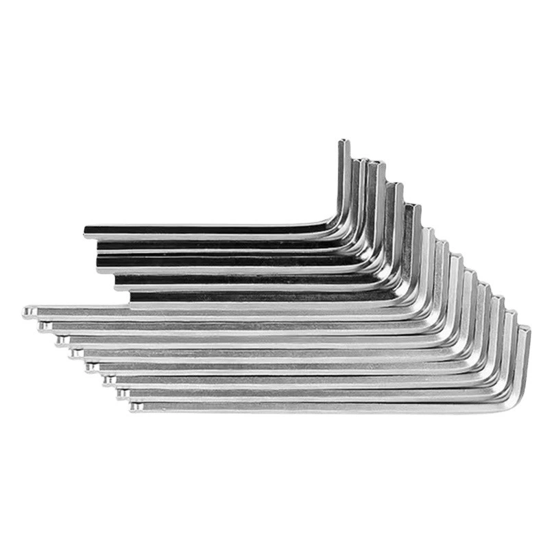 Шестигранный ключ с удлиненной шаровой головкой L Тип 6 квадратный 1,5 2 2,5 3 4 5 6 8 10-30 мм