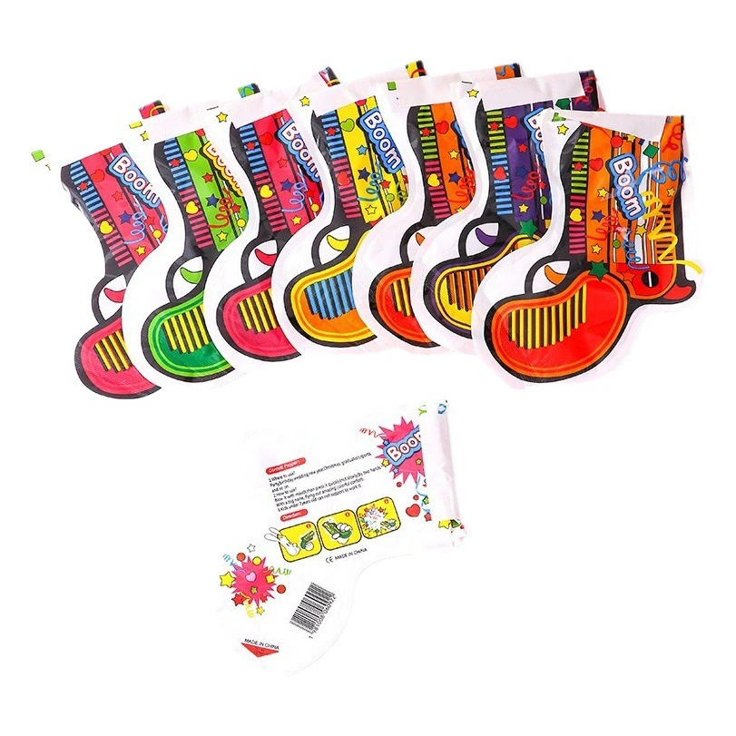 Новогодняя Вечеринка фейерверк пистолет Чистый красный надувной фейерверк пистолет день рождения праздник Салют завод прямой торг